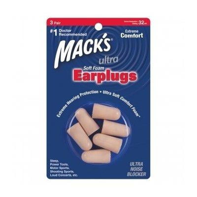 mack's ultra soft foam ear plugs, 3 pair