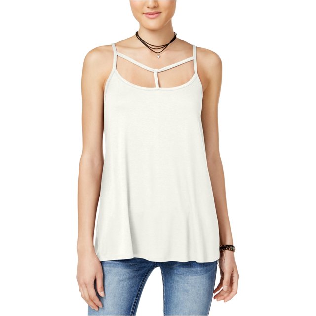 Hippie Rose - Camiseta de tirantes para mujer, color blanco roto, pequeña Hippie Rose Camiseta sin mangas