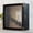 04, variant on Shadow Box 11x13 Display Case, 5 Inch Extra Deep Shadow Box Frame , Acrylic Door, White Solid Wood Shadow Box with Linen Back & Pins, Rustic Metal Corners, Wall Mounted Keepsake Display Cabinet