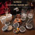 thumbnail image 2 of Kit ahumador para whisky Yodel con 6 tipos de virutas de madera y 2 vasos, 2 of 8