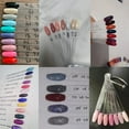 thumbnail image 4 of Natrual Clear Nail Swatch Sticks with Ring, 100 Pcs Mix Nail Art Practice Tips, Fan Shape Nail Art Polish Display Tips, False Nail Sample Sticks, Nail Practice Color Display, Polish Board for Nail, 4 of 5