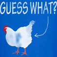 thumbnail image 3 of CafePress - Guess What? Chicken Butt! T Shirt - Dark T-Shirt Kids XS-XL, 3 of 4