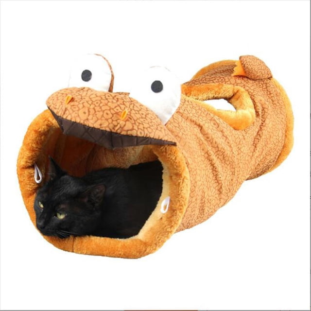 Túneles para , Tubo de para Domésticos Plegable, Casa Arrugada Plegable, Juguete Interactivo para , Ejercicio, Y , Dis , Dinosaurio Colco Túnel de gato