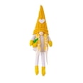 thumbnail image 1 of Artículos decorativos de verano Muñeca amarilla de punto sin rostro Muñeca colgante con forma de limón Gnomo amarillo, 1 of 8