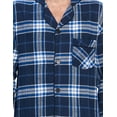 thumbnail image 5 of Ashford & Brooks Mens Flannel Plaid Pajamas Long Pj Set, 5 of 5