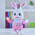 thumbnail image 7 of Toys for Kids Ages 4-8 Drumming Dancing Bunny Electric Singing Dancing Robot Children's Intelligence Early Education Baby Toys Birthday Gifts for Boys and Girls Educational Toy, 7 of 7