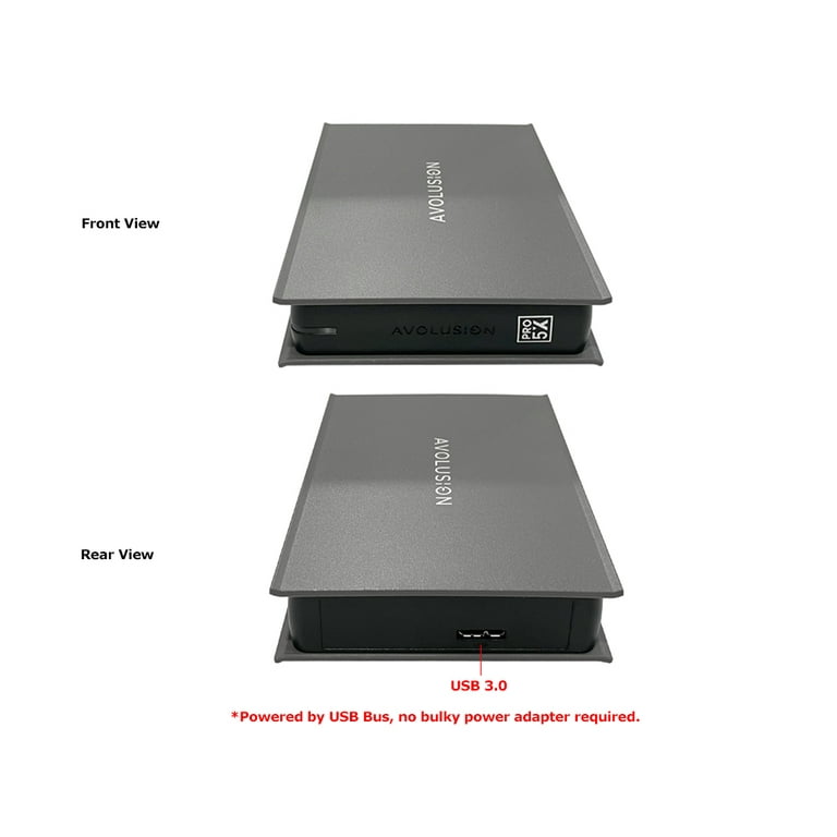 Avolusion Mini Pro-5X 1 To USB 30 Disque dur externe portable PS5 de jeu -  Blanc (PS5 pré-formaté) - Garantie 2 ans 