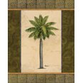 thumbnail image 4 of Gango Home Decor Classic Coastal Palm Tree Wall Art; Two Brown 8x10in Wood Mounted Prints, 4 of 5