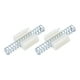 thumbnail image 1 of Juego de 2 piezas de herrajes para puertas plegables, resorte de reparación para puertas corredizas, tono plateado, 1 of 6