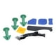 thumbnail image 2 of Kit de herramientas para quitar masilla, kit de herramientas para calafatear de silicona Herramienta para calafatear de silicona Herramienta para quitar sellador Diseño aerodinámico, 2 of 9