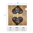 thumbnail image 6 of PHELIKA Housing Mart Dachshund Dog Pattern Magnetic Mailbox Covers Standard Size 21"H x 18"W, 6 of 8