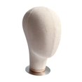 thumbnail image 3 of HILABEE Hat Rack Mannequin Head Model Multipurpose Cap Stand Metal Base for Salons Homes Brushed Bottom, 3 of 9
