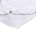 thumbnail image 6 of Women's 2 Piece Outfit, Asymmetric Hem Short Sleeve Top and High Waist Wide Leg Pants Set, Casual Matching Sets, Summer Outfits for Women, Vacation and Travel Outfit​-White, 6 of 10
