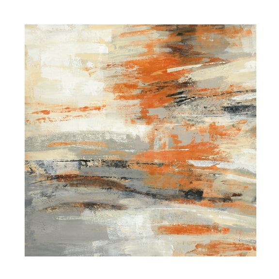 Trademark Fine Art 'Golden Dust Crop Orange' Canvas Art by Silvia Vassileva