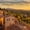 Montepulciano Sunset, variant on Elephant Stock Scenic Downtown Cairo Wall Art - Horizontal Canvas Wall Art - Lobby Wall Decor - Places Canvas - Brown And Beige Decor - 12" x 8"