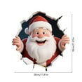 thumbnail image 3 of Orangide Christmas Stickers Stereoscopic Wall and Window Decals for Holiday Decorations Festive Home Office Decor with Static Cling Design Easy to Apply and Remove, 3 of 6