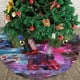 thumbnail image 3 of Falda para árbol de Navidad de Harley Quinn, suave y divertida, decoración navideña de granja con cuello para árbol de Navidad de 36", 3 of 4