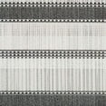 thumbnail image 3 of Home Dynamix Tripoli Mateo Modern Striped Indoor/Outdoor Area Rug, Charcoal/Cream, 5'3"x7'3", 3 of 6