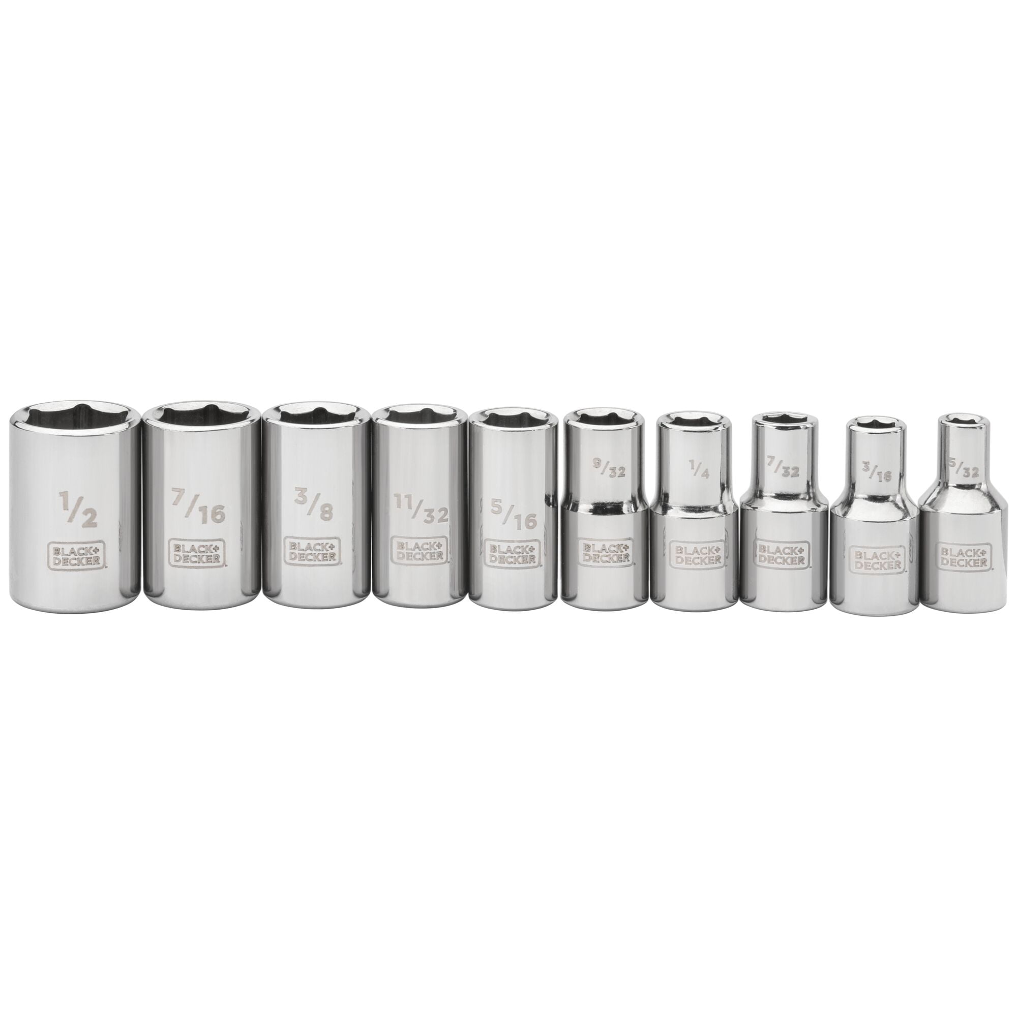 BLACK+DECKER Socket Set, 40-Piece