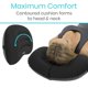 thumbnail image 3 of Almohada lumbar inflable Vive para avión, coche, silla de oficina, 3 of 9