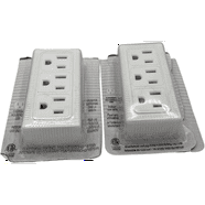 Cable Matters 3 Pack Grounded Outlet with ON Off Switch, Single Outlet ...
