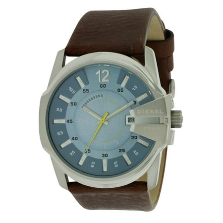 Diesel DZ1399 relógio masculino com mostrador azul