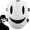 Style B, variant on Japanese Anime Mask White Smile Resin Full Face Cosplay Props for Adults Halloween Party