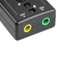thumbnail image 5 of Naierhg Button Control External USB 7.1 Channel 3D Stereo Audio Sound Card A, 5 of 5