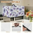 thumbnail image 6 of TSOVTHRID Violet Daisy White Print Microwave Oven Cover Dust-Proof Microwave Oven Grill Cover Protector Universal Kitchen Appliance Protector Dirt Fingerprint Protection, 20.9"W x 15.7"D x 12.4"H, L, 6 of 7