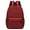 Wine, variant on Lightweight Backpack with 2 Zippered Compartments, Customizable DIY Backpack for School Travel Daily Use(Pink,M)
