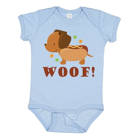 

Inktastic Dachshund Hot Dog Funny Boys or Girls Baby Bodysuit