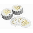 thumbnail image 3 of Inkdotpot Real Gold Foil Jingle All The Way Christmas Tags Favor Hang Paper Tags 50 Pieces, 3 of 7