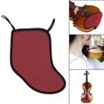 thumbnail image 4 of Reposapiés para violín shamjiam almohadilla para hombro plegable para violín profesionales rojo, 4 of 9