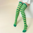 thumbnail image 5 of Knee High Socks for Women Knee Socks Long Socks Striped Tube Socks High Socks Womens Athletic Socks Tall Socks Women, 5 of 8