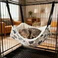 thumbnail image 4 of Lit pour Animaux pour Chats et Chiens, Chaise Longue Respirante Surélevée pour l'Extérieur et l'Intérieur, Coussin de Repos Portable avec Cadre Robuste et Tissu Respirant, 4 of 5