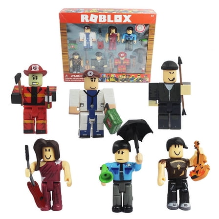 Action Collection - Roblox 6 Figure Pack Roblox 6 Series Celebrity Collection Action Figure 6 Pack