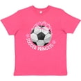 thumbnail image 3 of Inktastic Soccer Princess Tiara Youth T-Shirt, 3 of 5