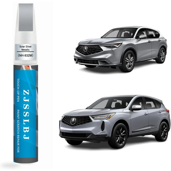Car Touch Up Paint(Solar Silver Metallic(NH-932M)) for Acura, Car Paint Scratch Repair Kit, Quick & Easy Solution to Repair, Scratch Remover Pen
