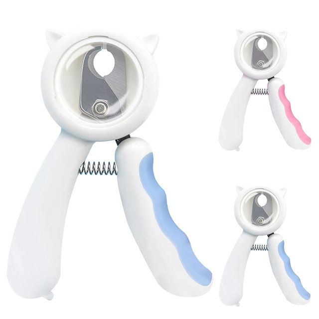 Pet Nail Clipper Ergonomic Non-slip Dog Nail Trimmer Cat Nail Clipper with File