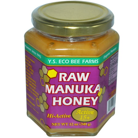 YS Organic - RAW MANUKA HONEY - ACTIVE 15 + 12 OZ (Best Medicinal Manuka Honey)