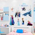 thumbnail image 1 of Autocollant Mural Imperméable Disney Frozen Princess pour Décoration, 1 of 6