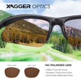 thumbnail image 4 of Gafas Deportivas Polarizadas Xagger para Niños y Jóvenes para Béisbol, 4 of 6