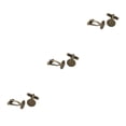 thumbnail image 4 of Qarigey 20Pcs Antique Bronze 12mm Flat Round Cuff Links Blank Settings Cufflinks Type1 NO1, 4 of 6