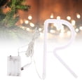 thumbnail image 6 of Slatcetga Cute LED Letter Light Birthday Wedding Party Bedroom Wall Hanging Decorative Light DecorationLetter R, 6 of 8
