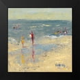 thumbnail image 2 of Wendling, Marilyn 20x20 Black Modern Framed Museum Art Print Titled - Impasto Beach Day I, 2 of 5