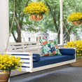thumbnail image 6 of Morttic Artificial Fake Flowers, 12 Bundles Outdoor UV Resistant Greenery Shrubs Plants Indoor Outside Hanging Planter Home Garden Decor (Yellow), 6 of 7