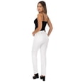 thumbnail image 4 of Pantalón Recto Britos Jeans Mujer Blanco Magic Pomp 025237, 4 of 5