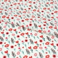 thumbnail image 2 of Singer Fabrics, 100% Cotton Print, Craft Quilting, 44 Inch, Red Flower, 5 Yard Precut, 2 of 2