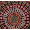 thumbnail image 4 of Pop Popular Handicrafts Twin Hippie Mandala Bohemian Psychedelic Intricate Floral Design Indian Bedspread Magical Thinking Tapestry, 4 of 6