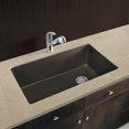 thumbnail image 3 of Transolid  Radius Granite 31-inch Undermount Kitchen Sink Espresso, 3 of 3